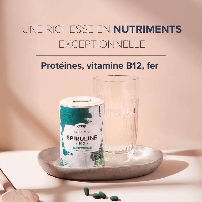 Spiruline Bio 500 mg