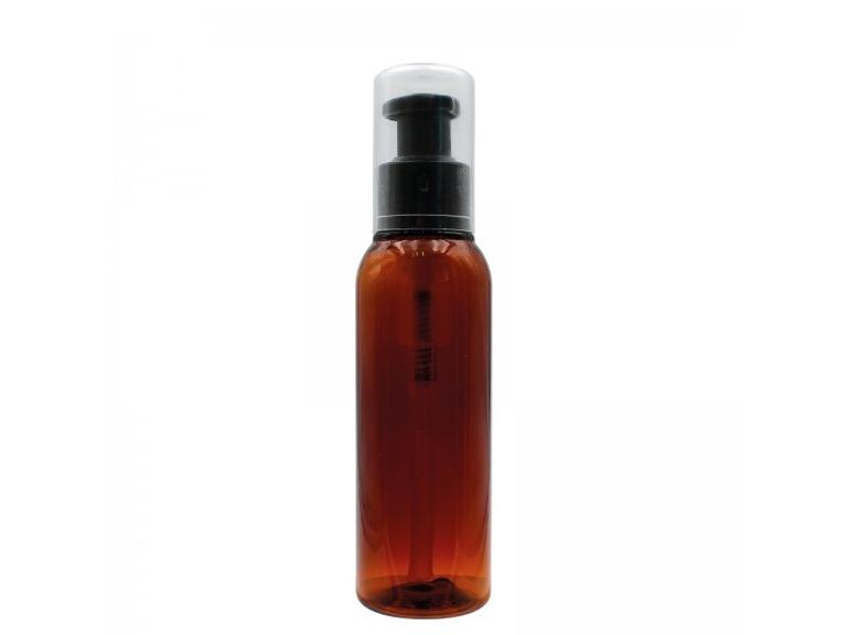 Flacon Plastique Ambré et Pompe Crème