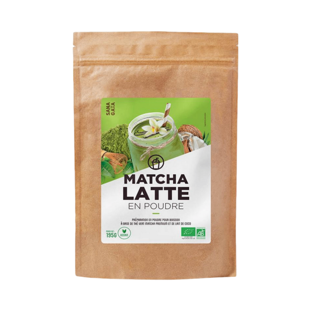 Matcha latte en poudre Bio