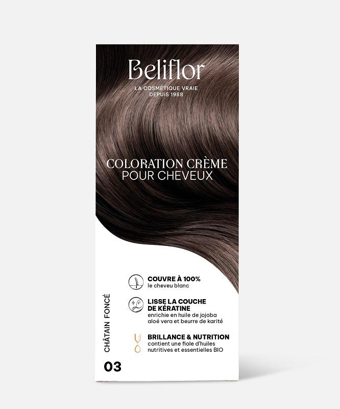 Coloration Crème 03 châtain foncé