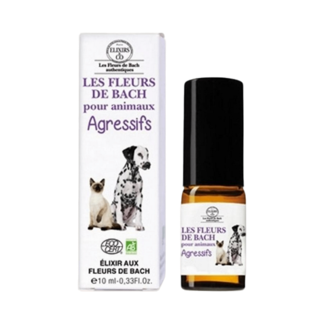 Fleurs de Bach pour animaux agressifs Bio
