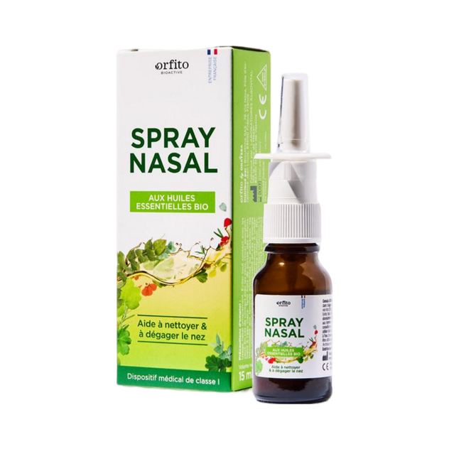Spray nasal aux huiles essentielles Bio