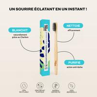 La Brosse à Dents en Bambou Infusée au Charbon Actif