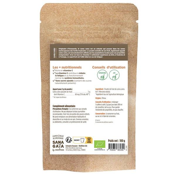 Camu camu en poudre Bio