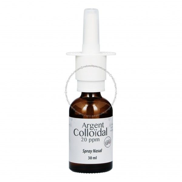 Spray Nasal Argent Colloïdal 20PPM