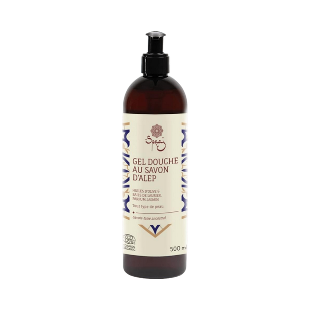 Gel douche savon d'Alep au jasmin