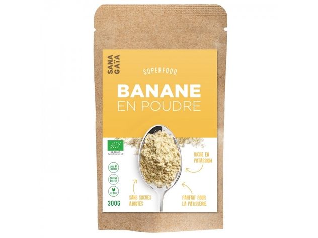 Banane en poudre Bio