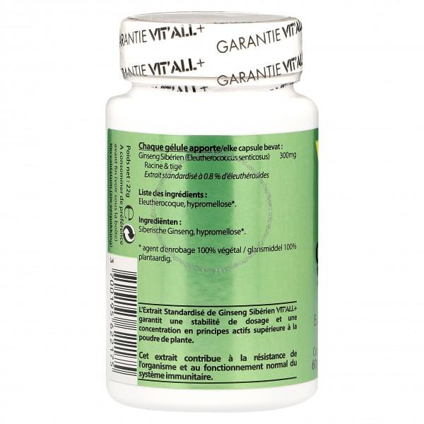 Ginseng Sibérien Bio 300 mg