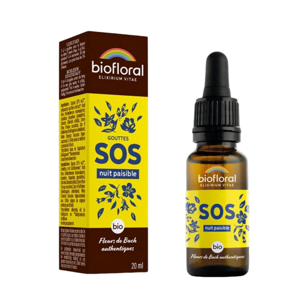 SOS secours Nuit paisible Fleurs de Bach Bio