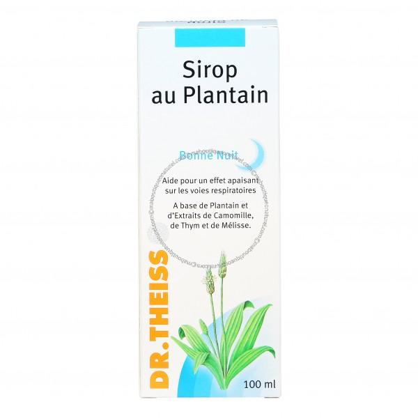 Sirop au plantain Bonne nuit