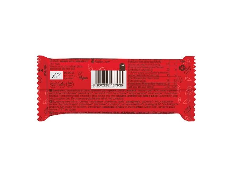 Barre à la goji Bio - 100% cru