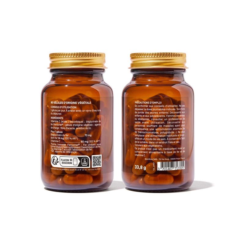 Fer Bisglycinate doux non constipant