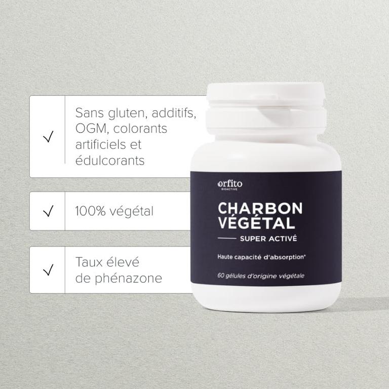 Charbon végétal super activé