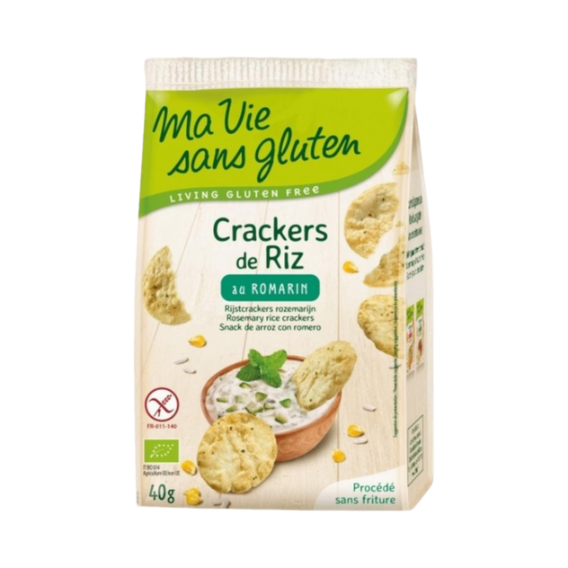 Crackers de riz au romarin Bio
