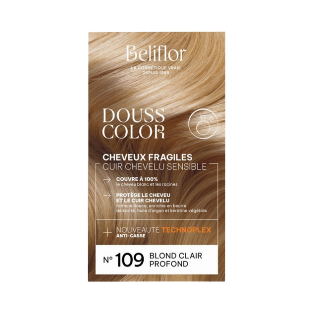 Coloration Douss Color 109 blond clair profond