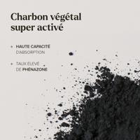 Charbon végétal super activé