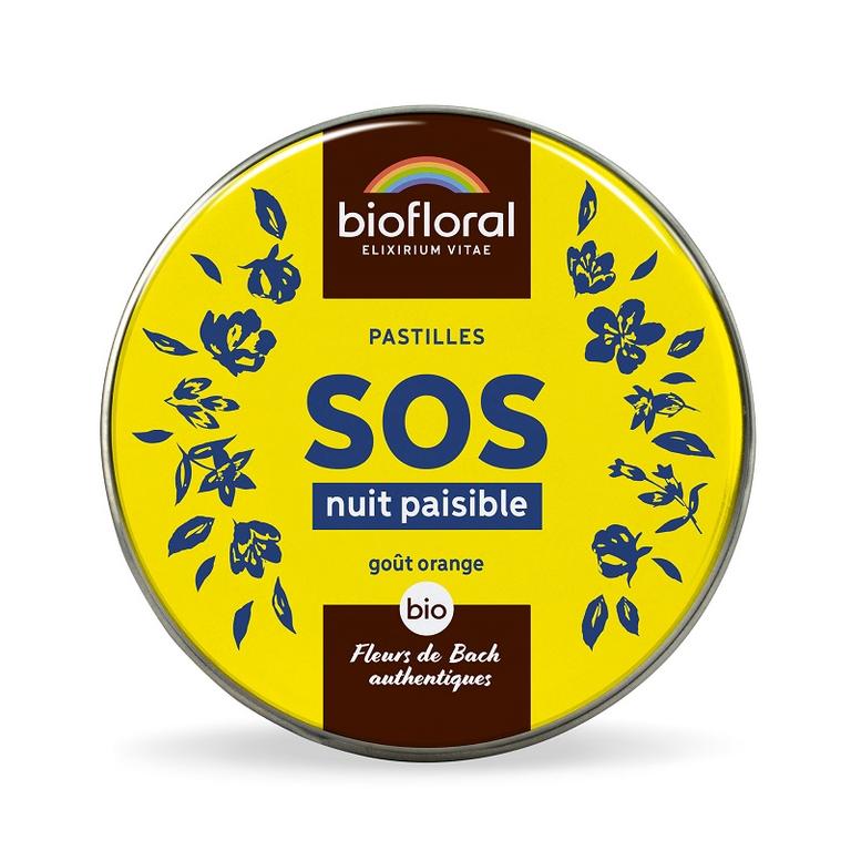 Pastilles SOS secours nuit paisible Bio