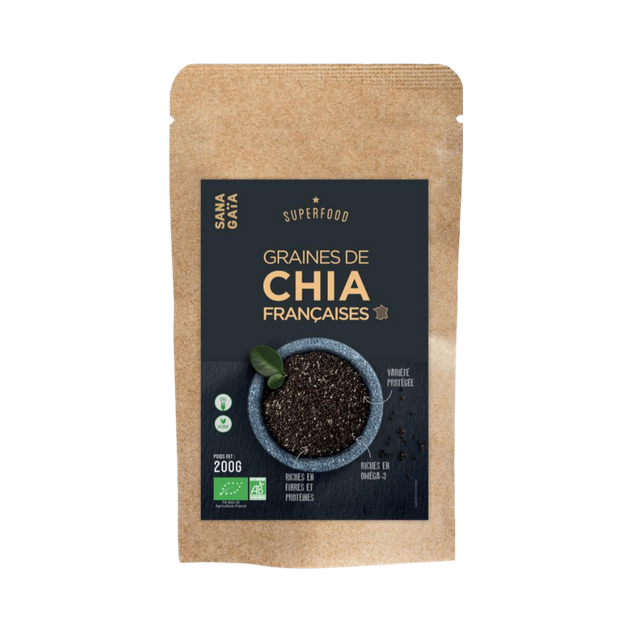 Graines de chia françaises Bio