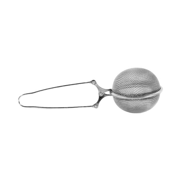 Pince à thé boule inox - diamètre 6,4 cm