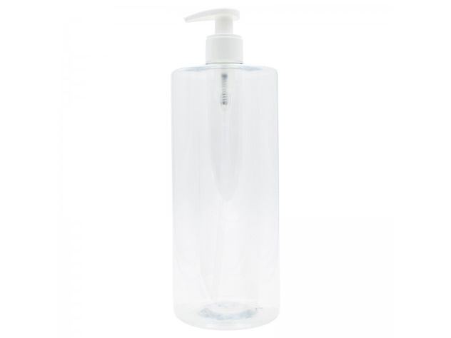 Flacon en Plastique Cristal et Pompe Savon
