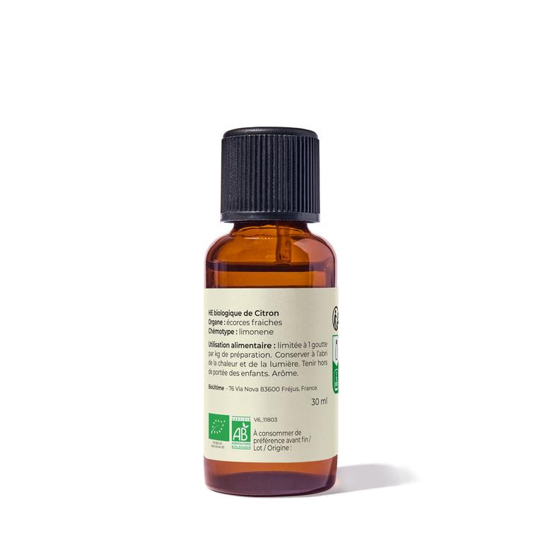 Huile essentielle Citron Bio