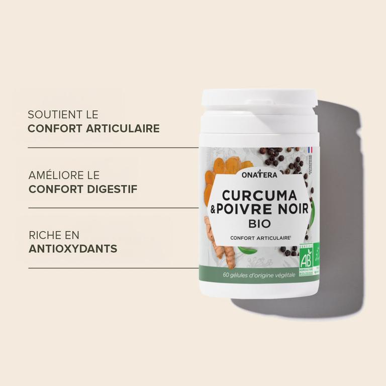 Curcuma Bio & Poivre Noir Bio