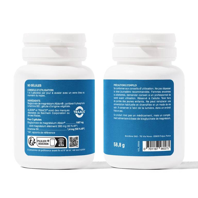 Magnésium Bisglycinate 300 mg
