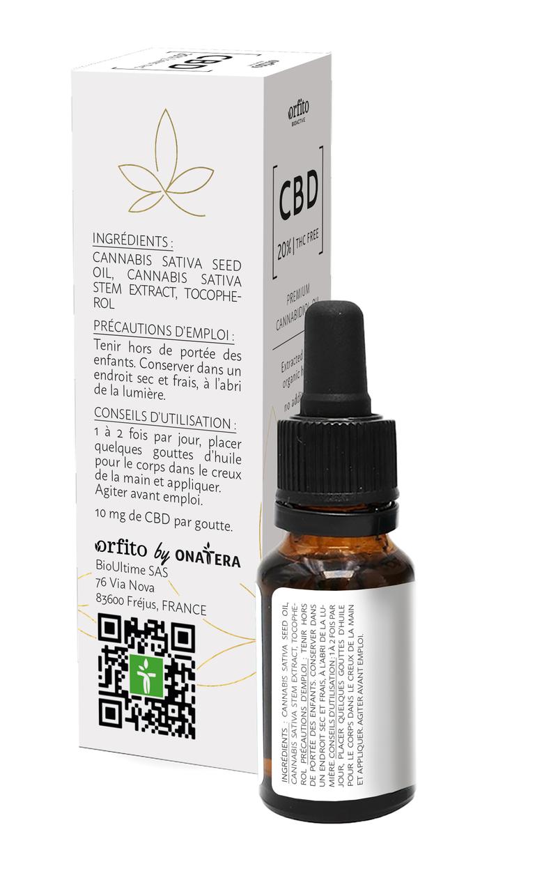 Huile Bio de CBD 20%