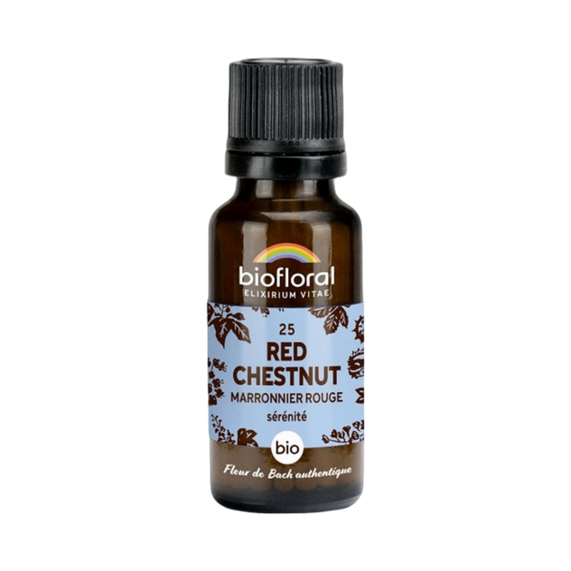 Fleur de Bach Red Chestnut n° 25 granules Bio