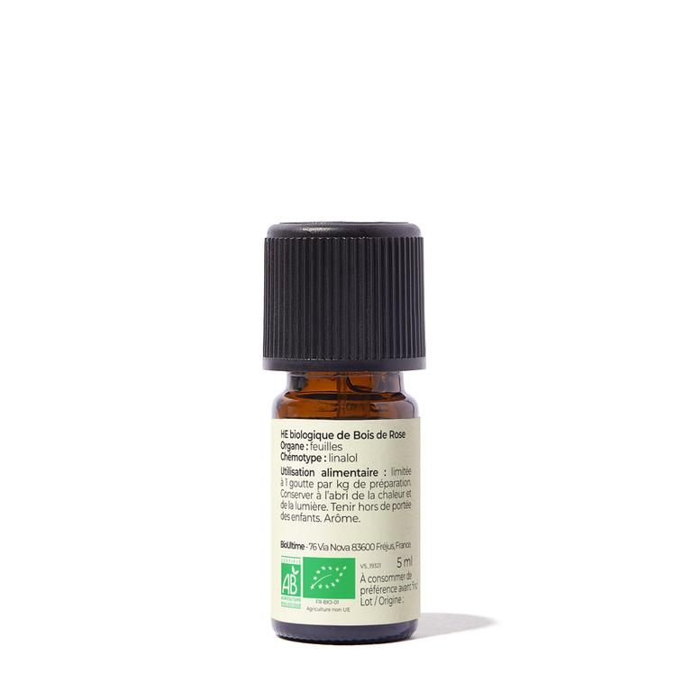 Huile essentielle Bois de rose (feuilles) Bio