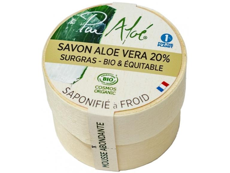 Savon aloé vera 20% surgras Bio