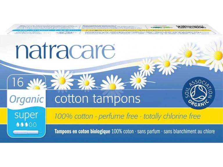 Tampons super avec applicateurs en coton Bio