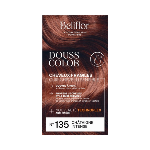 Coloration Douss Color 135 châtaigne intense