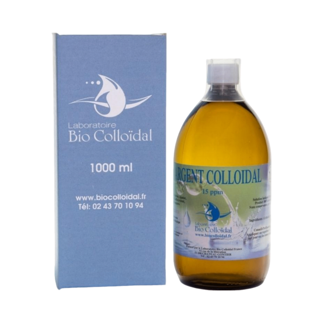 Argent colloidal 15 ppm