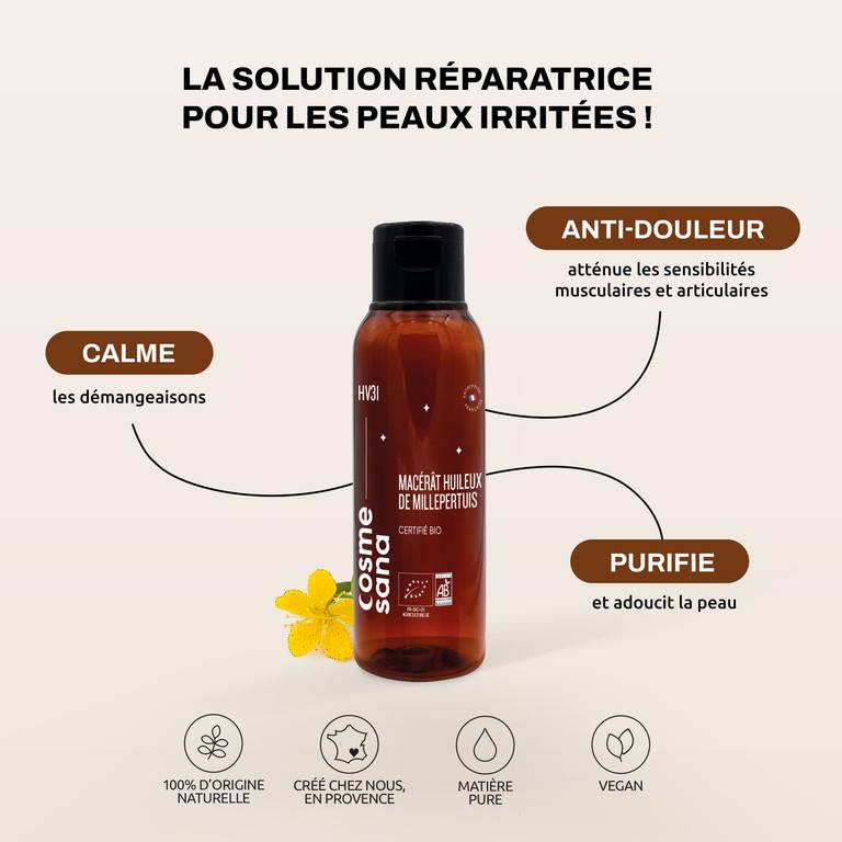 Macérât Huileux de Millepertuis Bio