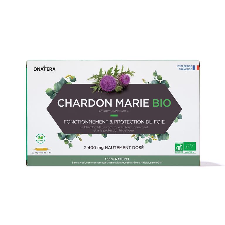 Chardon Marie Bio liquide - 20 ampoules - Onatera
