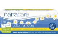Tampons normal sans applicateurs en coton Bio