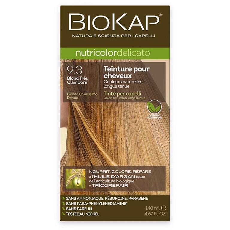 Coloration nutricolor delicato 9.3 blond très clair doré