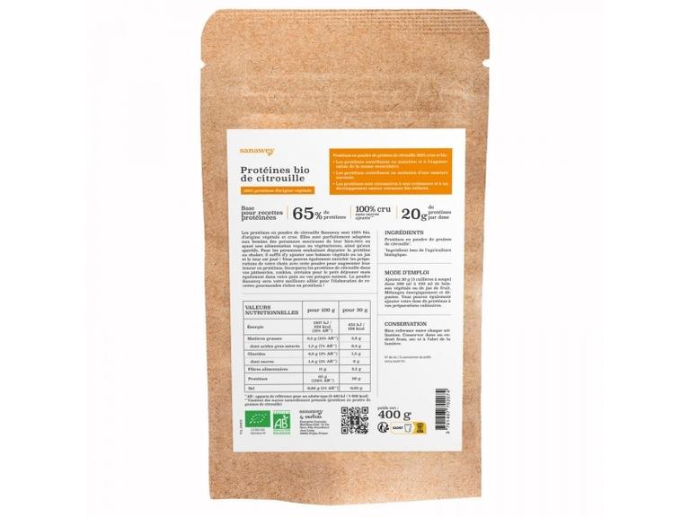 Protéines de citrouille Bio