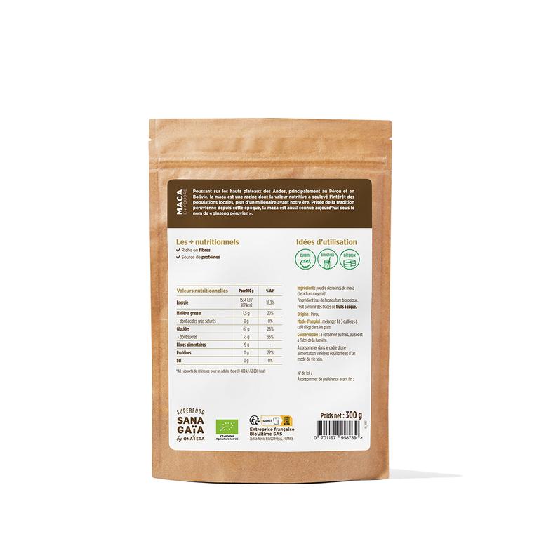 Maca en poudre Bio