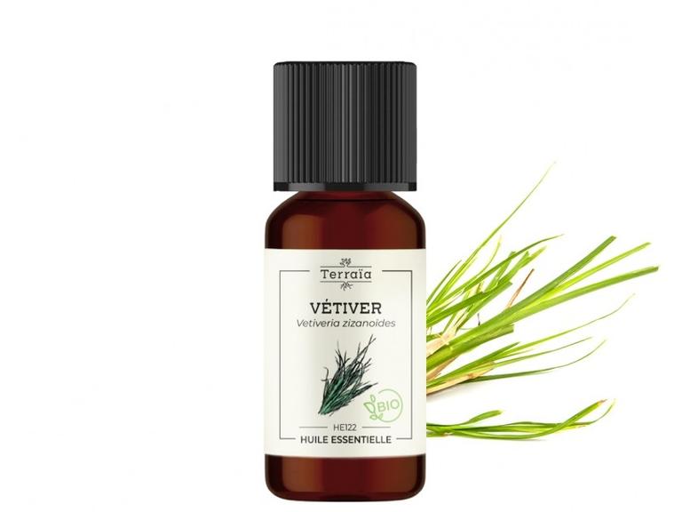 Huile essentielle Vétiver Bio
