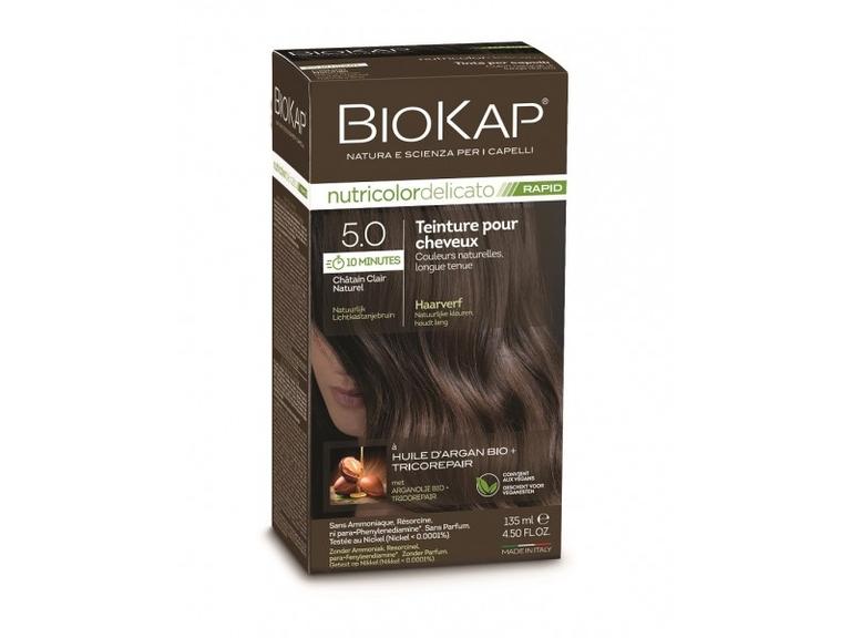 Coloration Nutricolor Delicato Rapid Châtain clairnaturel 5.0
