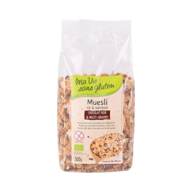 Muesli chocolat noir & multi-graines Bio