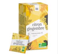 Tisane Gingembre Citron Bio