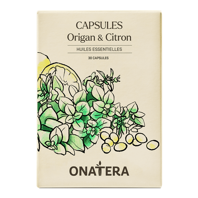 Capsules essentielles Origan & Citron