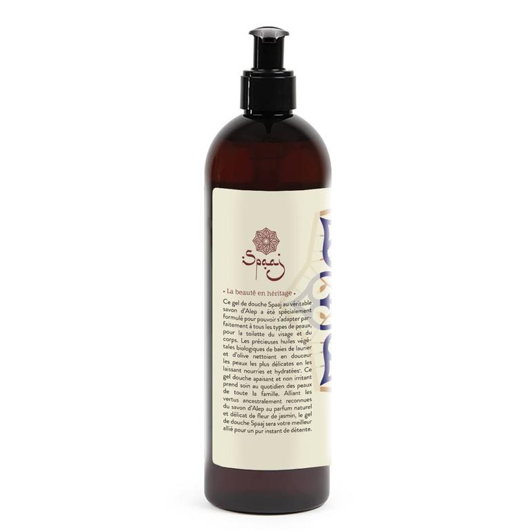 Gel douche savon d'Alep au jasmin