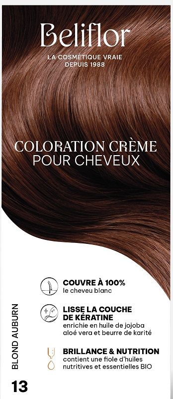 Coloration Crème 13 blond auburn