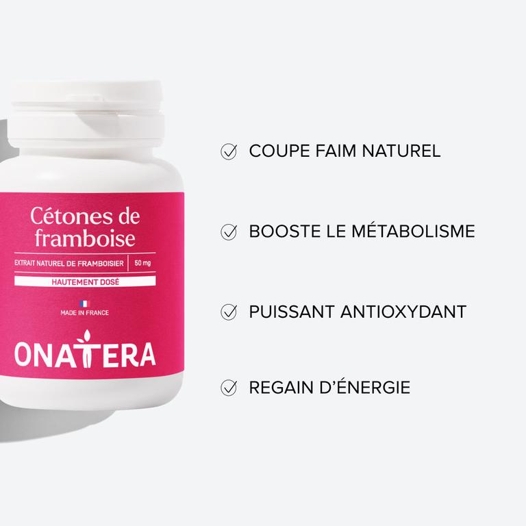 Cétones de framboise vegan