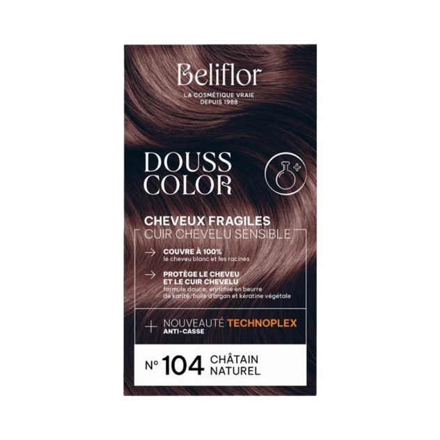 Coloration Douss Color 104 châtain naturel
