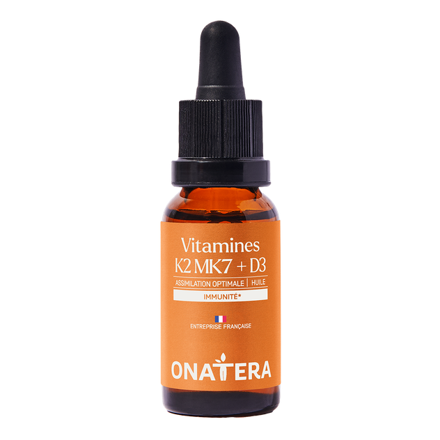 Vitamines naturelles K2MK7 & D3